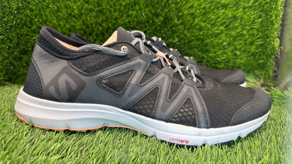 Salomon Crossamphibian Swift 393453 Athletic Sneaker Womens 9 Black Mesh Running